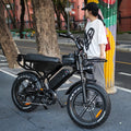 VOMO X90 E-BIKE Battery Version Ebike with Rear Seat Fatbike 250w Electric Bike VOMO Eu Warehouse FAT E BIKE