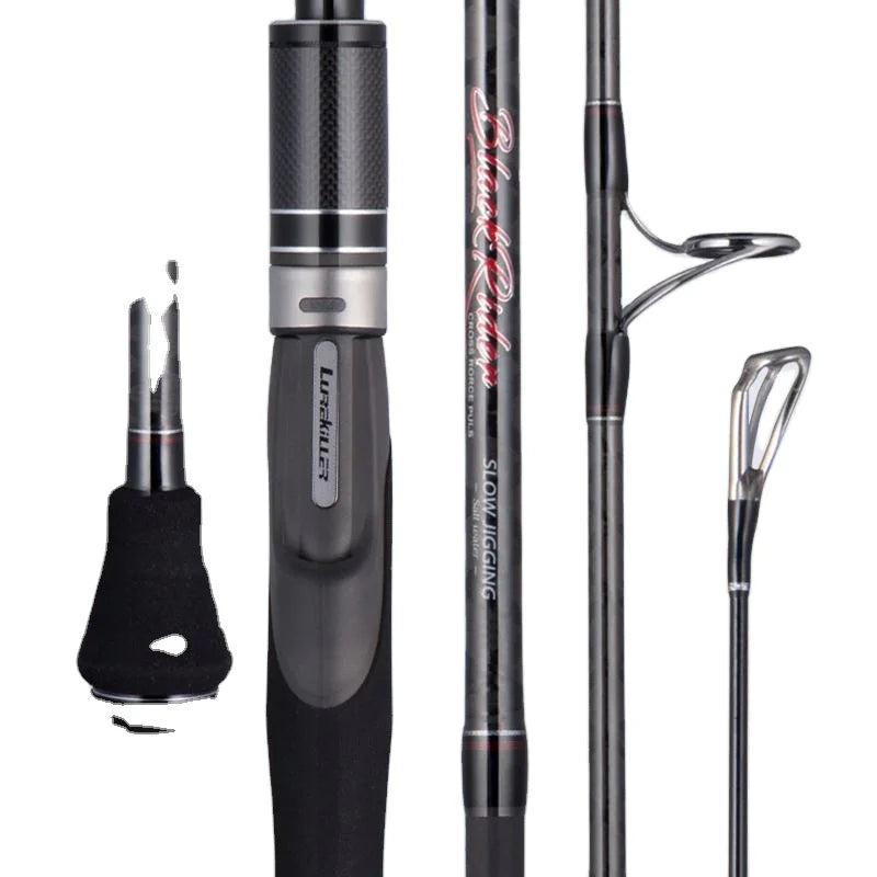 Topline Jigging Light Carbon Fiber Slow Pitch Fast Jigging Rod 30Kg Blanks Deep Sea Goofish Slow Jig Fishing Rod