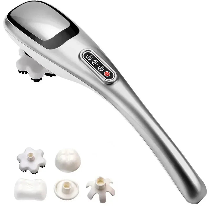 High Quality Beats Hammer Vibration Back Neck Shoulder Waist Massage Equipment Young Dolphins Massage Stick Electric Massager
