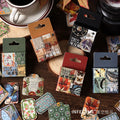 46pcs Per Box Packed Stickers Retro Collection Series Arts Journal Decoration Material Stickers 6 Models for Choose 2022 NEW