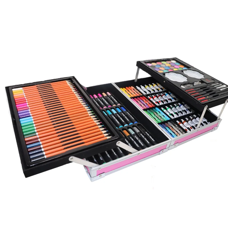 Bview Art 145 Pcs Kids Art Supplies case Coloring Set for Drawing