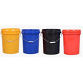 Plastic Pail with Lid 10 Liter Plastic Pail Plastic with Metal Handles