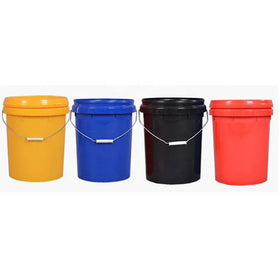 Plastic Pail with Lid 10 Liter Plastic Pail Plastic with Metal Handles
