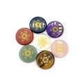 Wholesale Healing Energy Crystal Massage Thumb Worry Stone Oval Polished Palm Stones for Gifts