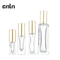 Factory Wholesale Custom Glass Material 3ML 5ML 10ML 15ML  20ML Black Gold Silver Sprayer and Cap Empty Perfume Bottle