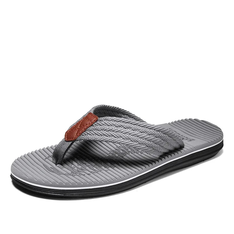Men's Summer Beach Pool Flip-Flops Comfort Casual Sport Thong Sandals Rubber Flip Flops Thongs