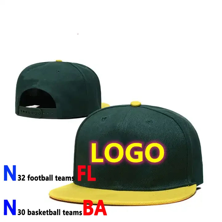 2025 New Arrivals Wholesale Men Women American Football Embroidery Vintage Sport Snapback Fitted Hat for All New Team Cap