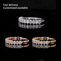 Starsgem Oval Shape Brilliant Cut Luxury Engagement Wedding Rings 925 Sterling Silver Jewelry Moissanite Ring