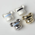 Best Quality Bracelet Necklace DIY Accessories Bear Shape Loose Beads Zinc Alloy Pendants Charms for Sale