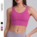 New High-Strength One-Piece Sports Underwear Anti-shock Polymerization Beauty Back Yoga Clothing Sports Bra