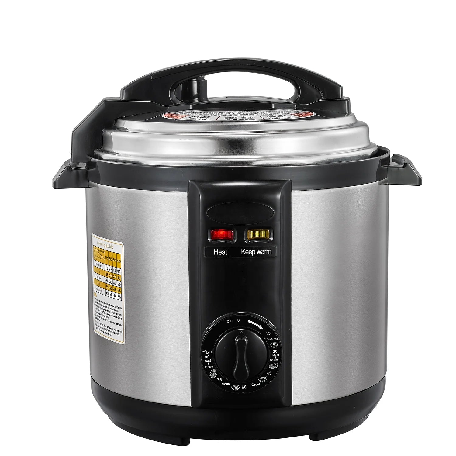Household 6L Electric Stainless Steel Smart Multi-Function 6-in-1 1000W Automatic Pressure Cooker