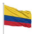 Custom 3*5FT Colombia Flag Double-Sided Plastic Printed Banner Outdoor Decorative Colorful Digital Printing Technique