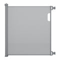 Baby & Pet Retractable Safety Gate 33\" High Expands to 55\" Wide Safe for Kids and Dogs for Stairs and Home MegaBDM