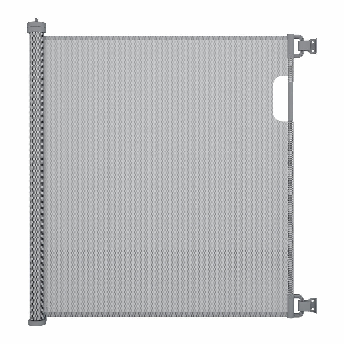 Baby & Pet Retractable Safety Gate 33\" High Expands to 55\" Wide Safe for Kids and Dogs for Stairs and Home MegaBDM
