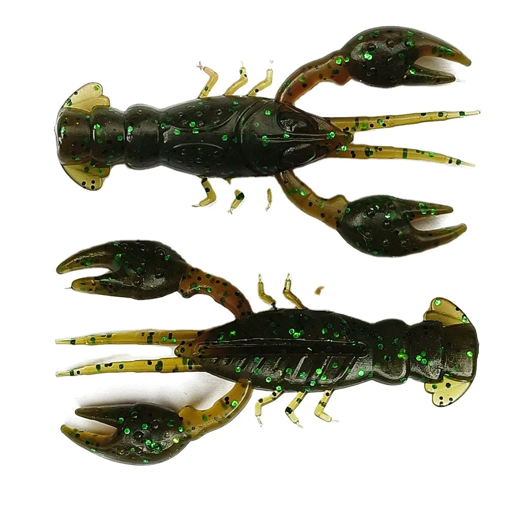 Newbility 5cm 2g Soft Plastic Lure Sea Bass Shrimp Bait Crayfish Swimbait