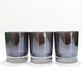 FENGJUN Stock Translucent Black Spray Colors Profession glassware Factory Home Decorative Empty Scent Candle Making Jars Dark