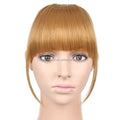 Clip in Bangs Fringe Synthetic  Hair Bang Clip in Hair Extensions Clip on Bangs with Temples for  Women
