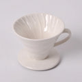 Wholesale ColorColorful Ceramic Porcelain Pour Over V Shaped Brewer Portable Coffee Drip Dripper Filter Set with Cup Stand