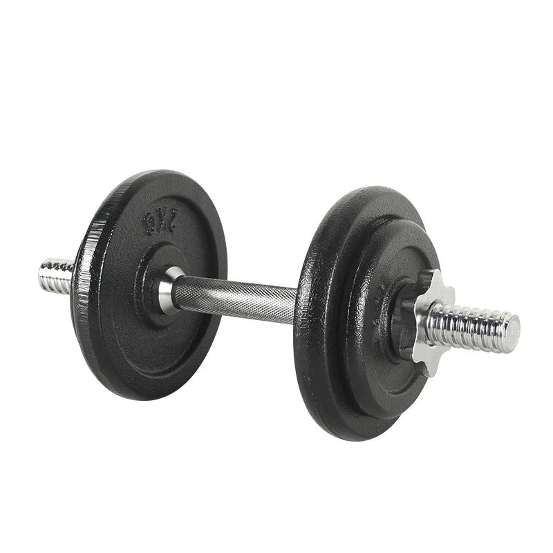 Home Adjustable 10kg Dumbbell Weight Sets Cast Iron Fitness Equipment for Dumbbell Rack 90lb Weight Lifting