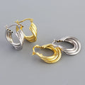 Luxury Unique Design S925 Sterling Silver Heavy Earrings for Women YHE0441