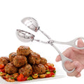 DIY Ball Maker Meatball Tool Non-Stick Metal Tongs Dishwasher Safe Eco-Friendly for Kitchen Use