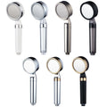 Bathroom Double Filter Ionic Shower Head Filter Balls Handheld Shower Head
