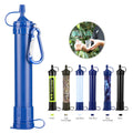 EPA Passed Portable Water Filter Straw Outdoor Camping Hiking 0.01 Micron Filtration Survival Purification Straw