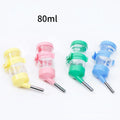 80ml Small Animals Water Bottle Hamster Water Bottle Holder for Small Sized Pets BPA Free Water Bottle for Hamster Rabbit Ferret