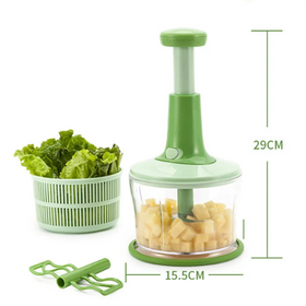 Multifunction Hand Press Manual Food Processor Garlic Onion Nuts Grinder Mincer Kitchen Accessories Fruit Vegetable Chopper