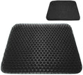 Gel Seat Cushion Breathable Honeycomb Design Office Use Eco-Friendly Waterproof Body Pressure Distribution