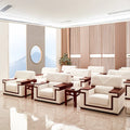 Modern Single Seat Office Furniture Sofa Set for Government Projects Hotels Schools Hospitals-Factory Direct Sales