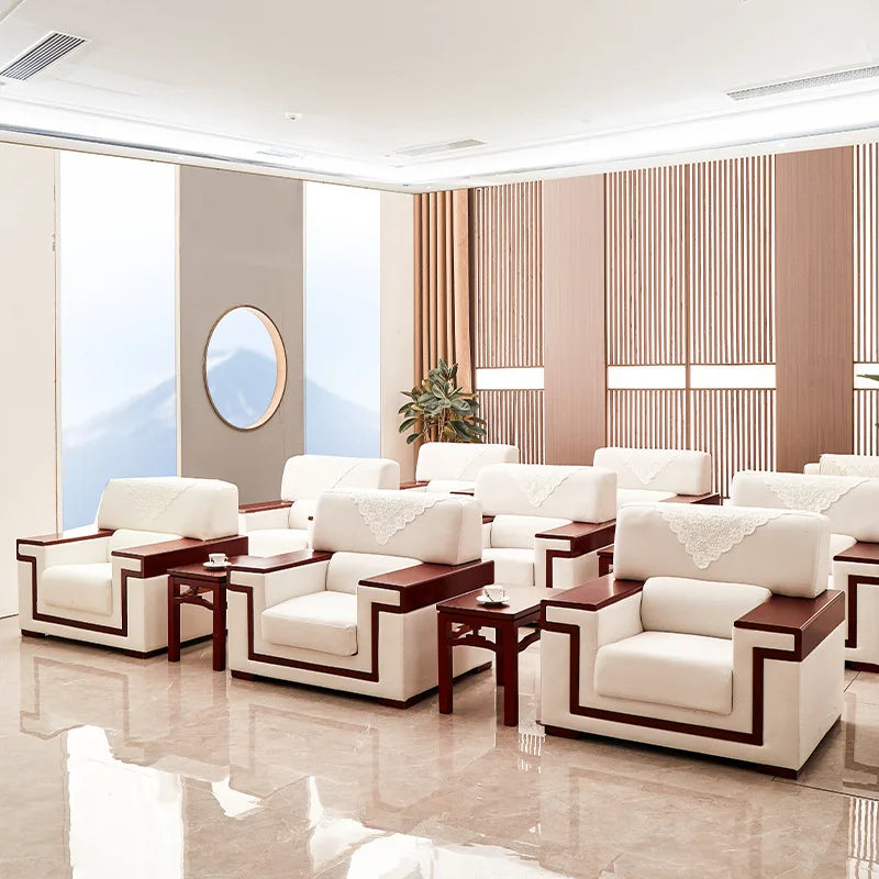 Modern Single Seat Office Furniture Sofa Set for Government Projects Hotels Schools Hospitals-Factory Direct Sales