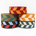 Meetee RD907 38mm Wide Jacquard Webbing Bag Backpack Canvas Pants Belt Binding Strap Clothing Shoes&Hats Decorative Accessories