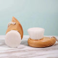 Wholesale Eco-Friendly Face Brush Portable Wooden Facial Brush Skin Care Tool Wooden Handle Soft Fiber Face Cleaning Wash Brush