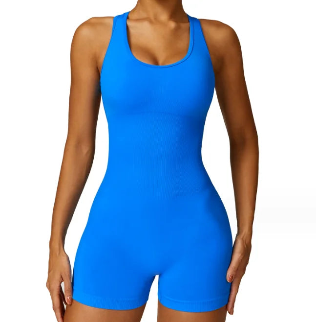 New Product Seamless Jumpsuits Playsuits & Bodysuits Unique Design Fitness Yoga Bodysuits for Women