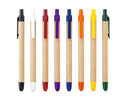 Promotional Eco Friendly Paper Ballpoint Pen Recycled Paper Pen Touch Screen With Custom Logo