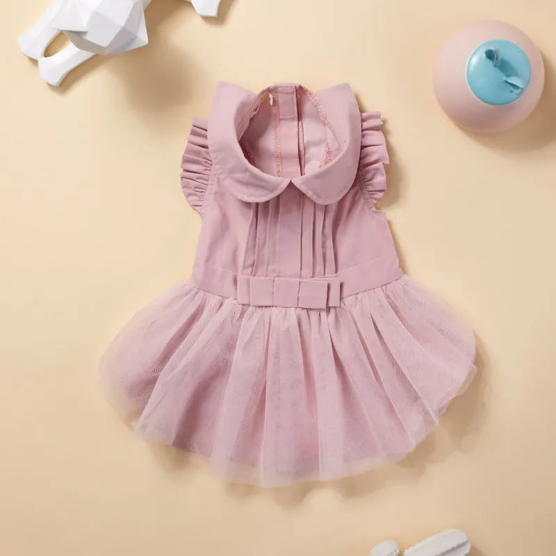 UFBemo Hot Sale Spring Summer Designer Skirts for Little Dogs Pet Clothes Cat Dress