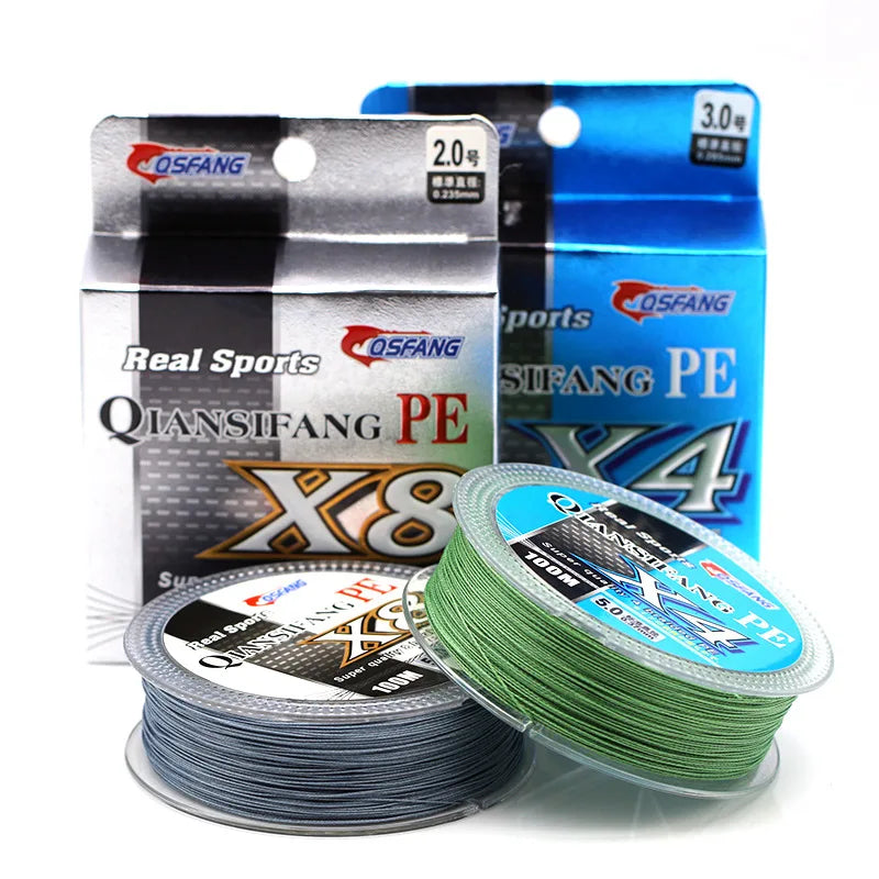 Manufacturers Wholesale Power PE Line 100m 0.2#-10.0#4 Braided Arygreen PE Fishing Line
