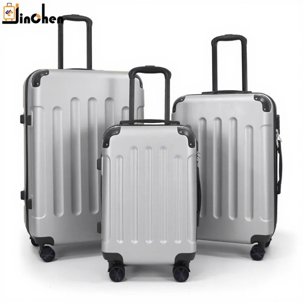 New Style Fashion 20 24 28 Inch Malas De Viagem ABS Trolley Bag Suitcase Travel Luggage Set