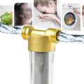 Commercial Whole House Housing Transparent Brass Pre Treatment Filter Sediment Water Filter