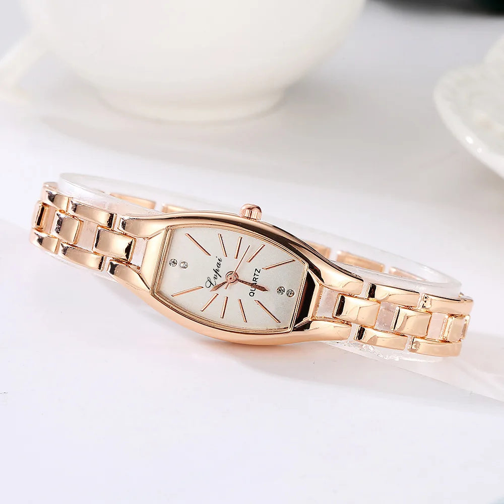 New Arrival Lady Elegant Diamond Watch Luxury Customization OEM Stainless Steel Women Quartz Watches