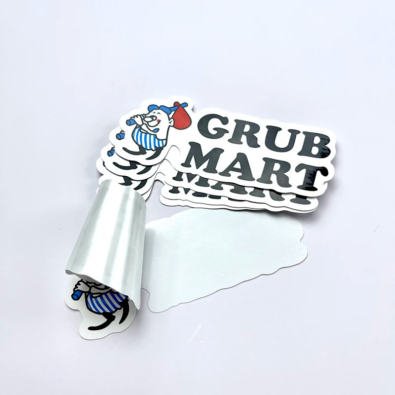 Printing UV Resist Vinyl Waterproof Durable Sticker PVC Waterproof Self-Adhesive Die Cut Logo Custom Logo Label Stickers