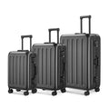 SOKOK Fashionable Travel Suitcase Luggage Case Aluminum Frame Trolley Bag Sets 3PCS Hard Shell for Travelling