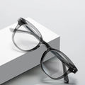 Classic Retro Rivet PC Frame Reading Glasses 2022 Blue Light Blocking Clear TR90 Plastic Round Colored Style