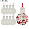 Custom Photo Printing Light up Ornament LED Night Light with Clear Acrylic Sheets Sublimation Christmas Ornament with Light