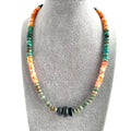 GENUINE Turquoise & Spiny Oyster Jewelry Turquoise Beaded Necklace