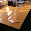 Household Pvc Tea Table Cloth Plate Soft Plastic Glass Crystal Table Mat Waterproof / Oil Proof / Scald Proof and Wash Free