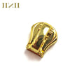 European Type Gold Zipper Slider 5 Replacement All Sizes Metal Material