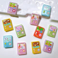 Cartoon Character Game Console Flatback Resin Cabochons For Hair Scrapbooking DIY Craft Phone Decor Accessories Wholesale
