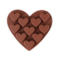 10 Cavity Silicone Mold Fondant Candy Silicone Chocolate Mould  for Gummy Jello Fondant Ice Cube Crayon Resin